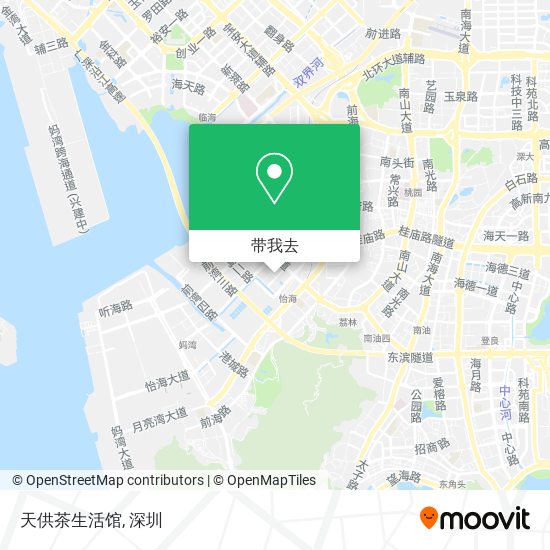 天供茶生活馆地图