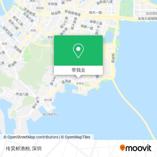 传昊鲜渔粉地图