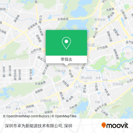 深圳市卓为新能源技术有限公司地图