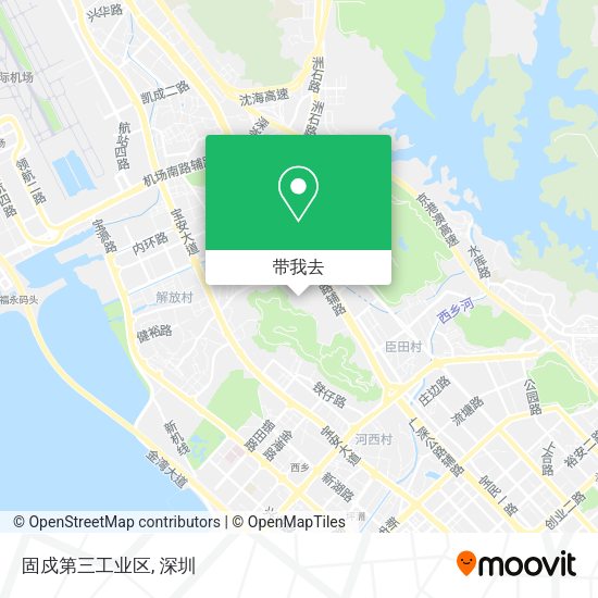 固戍第三工业区地图