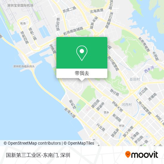 国新第三工业区-东南门地图