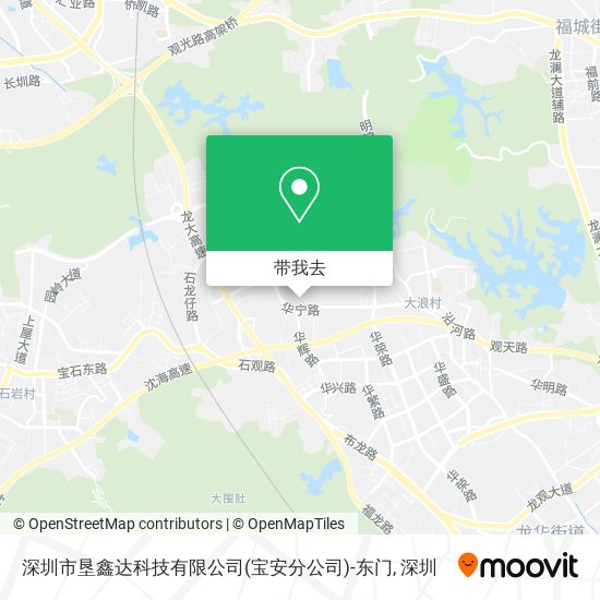 深圳市垦鑫达科技有限公司(宝安分公司)-东门地图