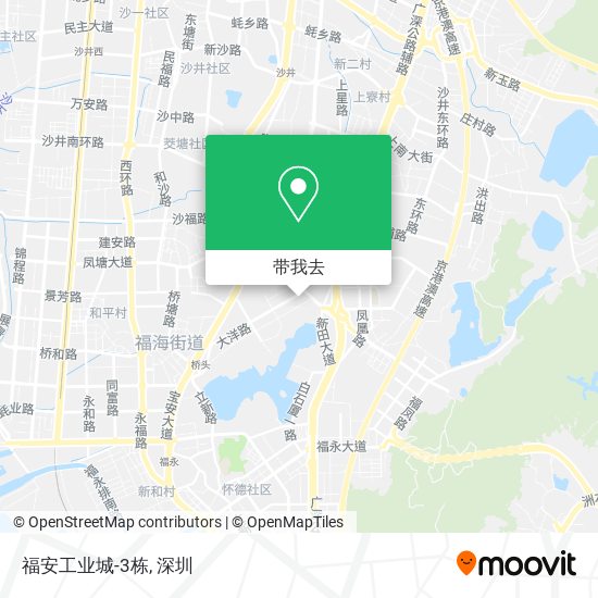 福安工业城-3栋地图