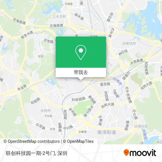 联创科技园一期-2号门地图