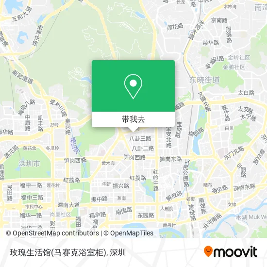 玫瑰生活馆(马赛克浴室柜)地图