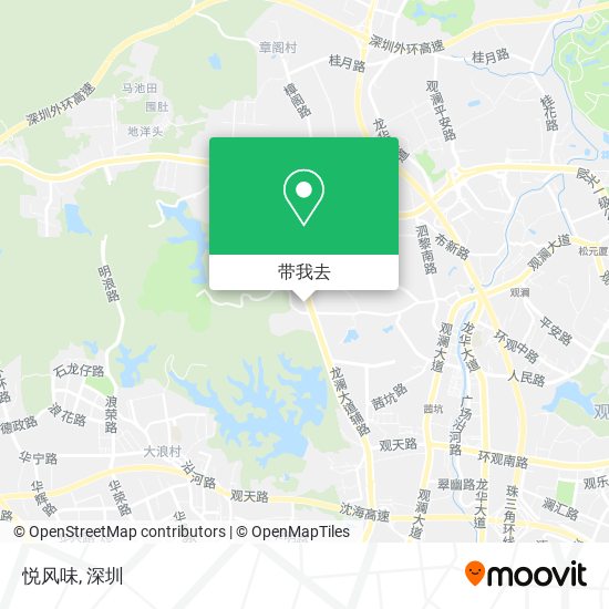 悦风味地图