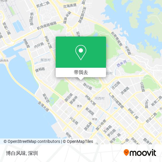 博白风味地图