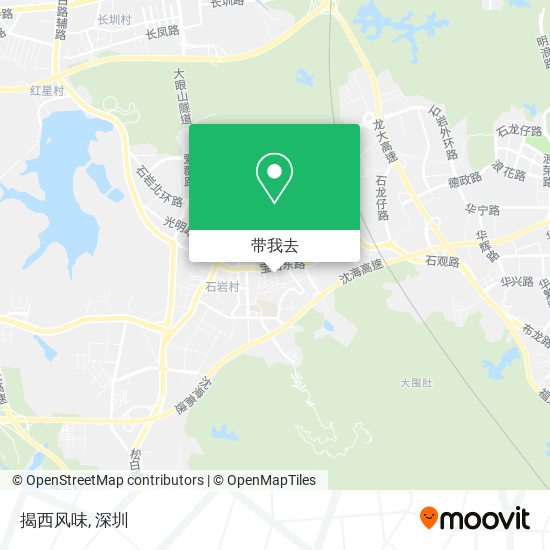 揭西风味地图