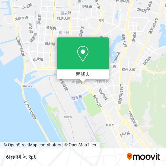 6f便利店地图