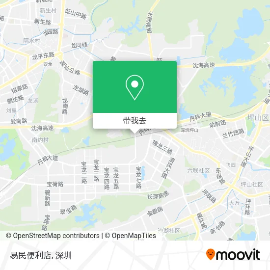 易民便利店地图