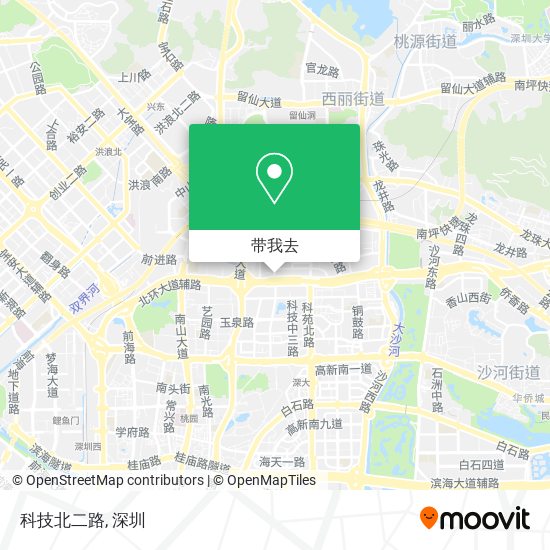科技北二路地图