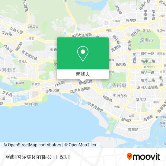 翰凯国际集团有限公司地图