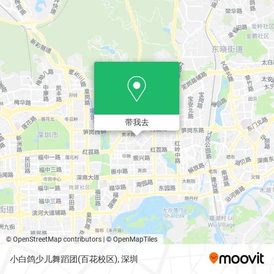 小白鸽少儿舞蹈团(百花校区)地图