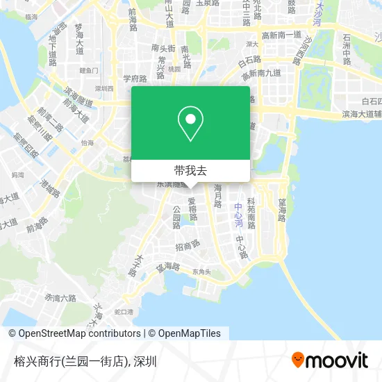 榕兴商行(兰园一街店)地图