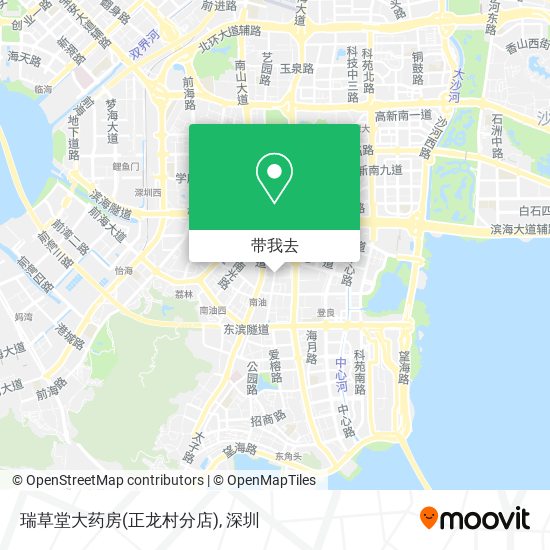 瑞草堂大药房(正龙村分店)地图