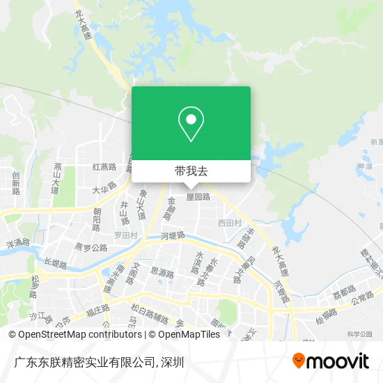 广东东朕精密实业有限公司地图