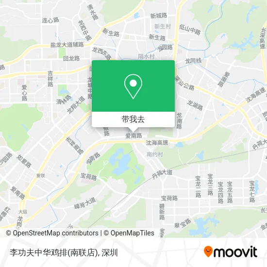 李功夫中华鸡排(南联店)地图
