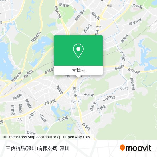 三佑精品(深圳)有限公司地图