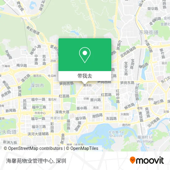 海馨苑物业管理中心地图