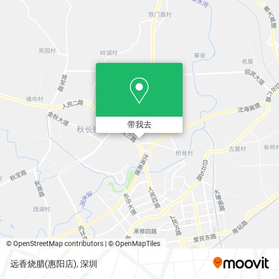 远香烧腊(惠阳店)地图