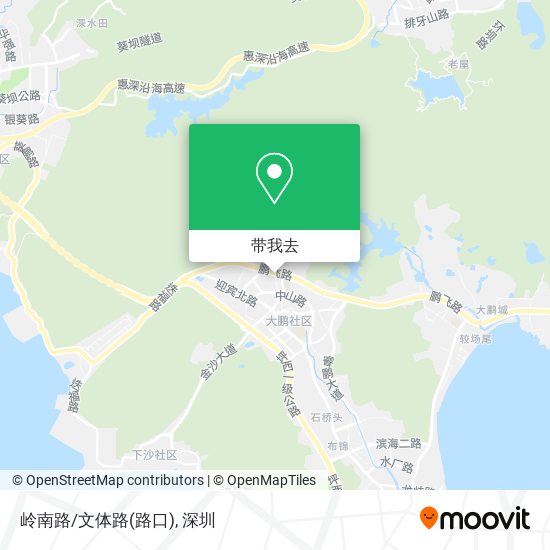 岭南路/文体路(路口)地图
