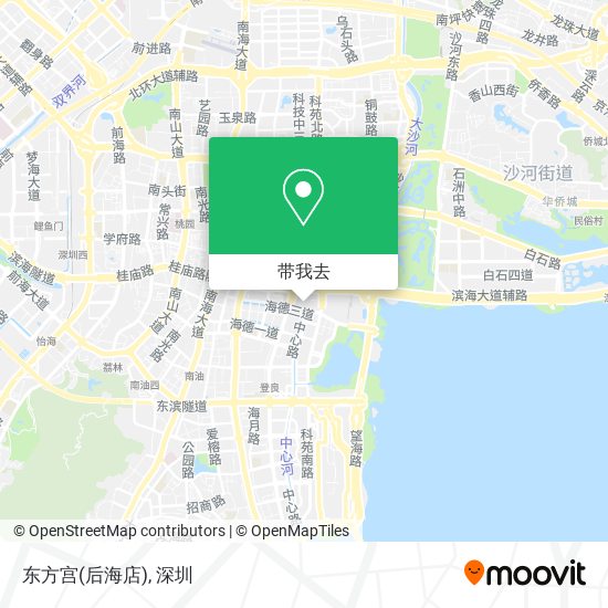 东方宫(后海店)地图