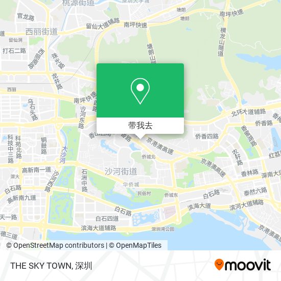 THE SKY TOWN地图