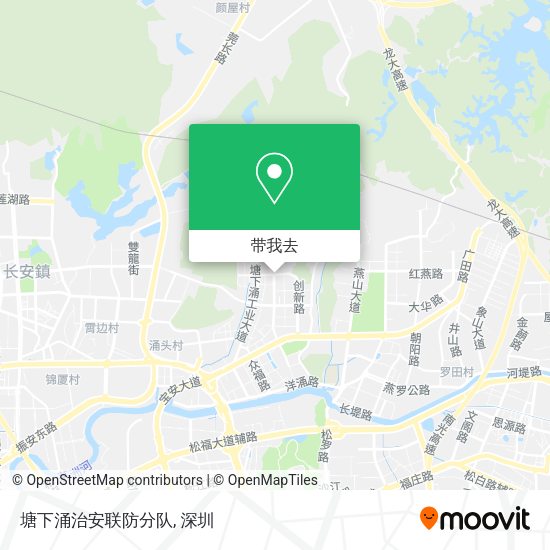 塘下涌治安联防分队地图