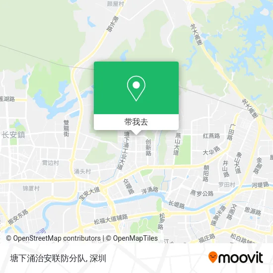 塘下涌治安联防分队地图