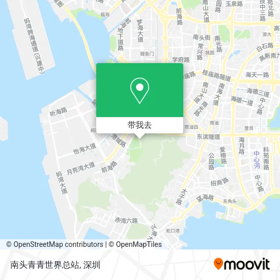 南头青青世界总站地图