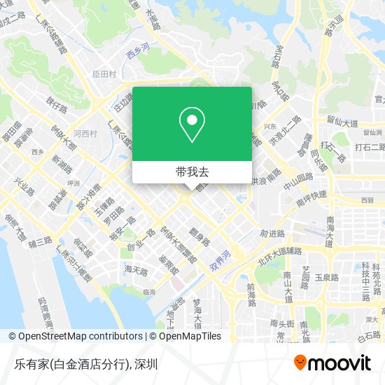 乐有家(白金酒店分行)地图