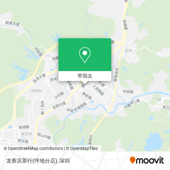 龙香滨茶行(坪地分店)地图