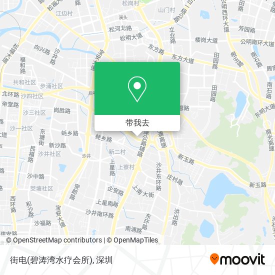 街电(碧涛湾水疗会所)地图
