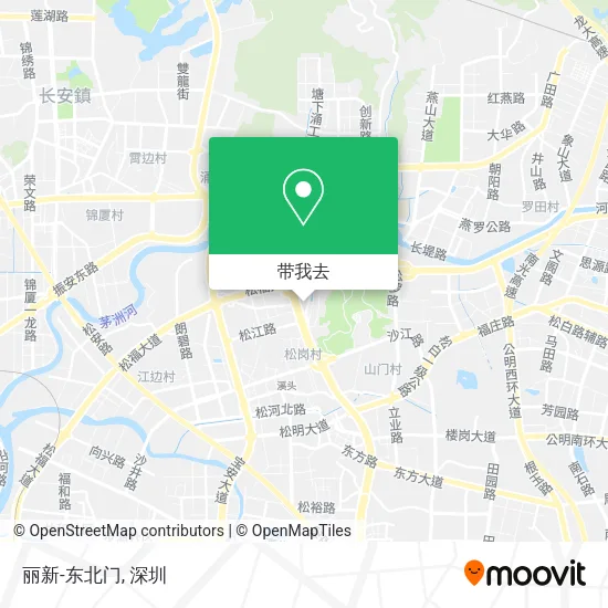 丽新-东北门地图