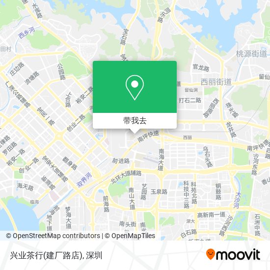 兴业茶行(建厂路店)地图