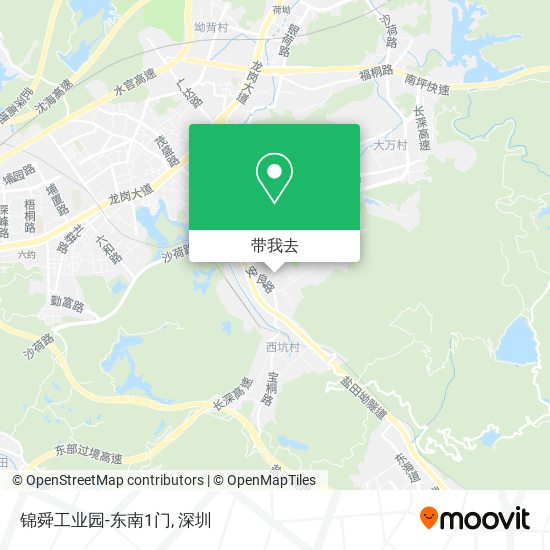 锦舜工业园-东南1门地图