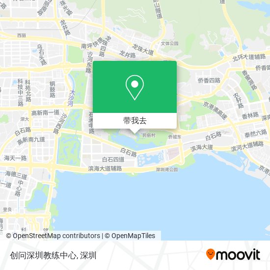 创问深圳教练中心地图