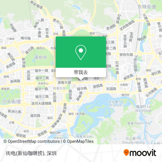街电(新仙咖喱捞)地图