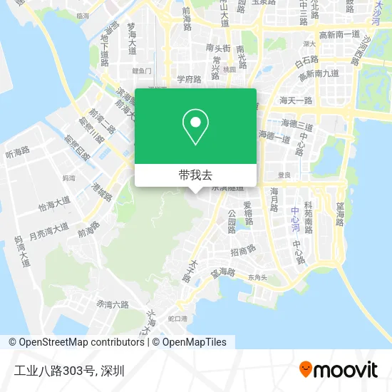 工业八路303号地图