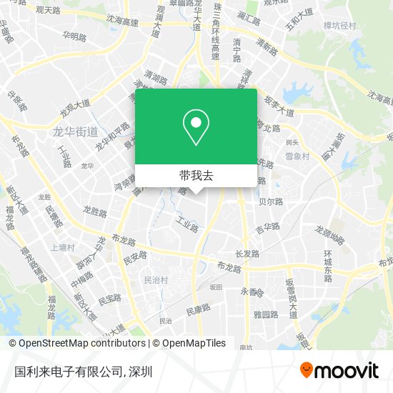 国利来电子有限公司地图