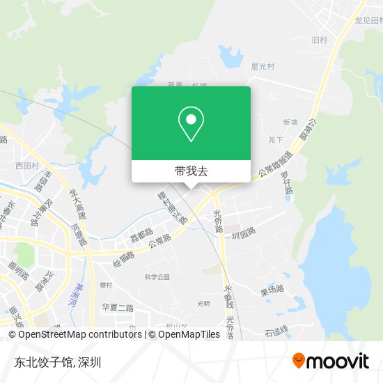 东北饺子馆地图