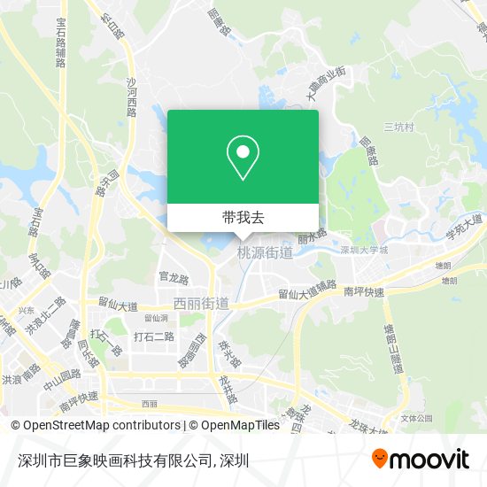 深圳市巨象映画科技有限公司地图