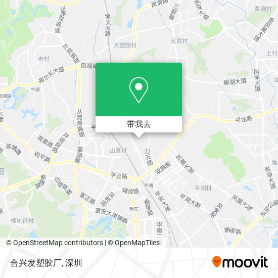 合兴发塑胶厂地图