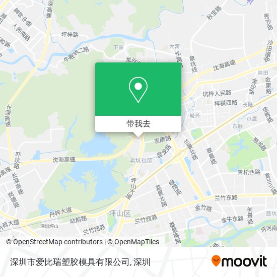 深圳市爱比瑞塑胶模具有限公司地图