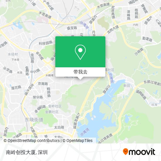 南岭创投大厦地图