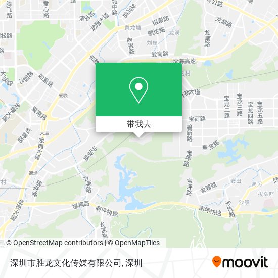 深圳市胜龙文化传媒有限公司地图