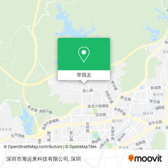 深圳市海运来科技有限公司地图