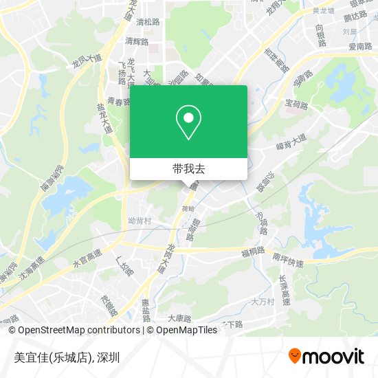 美宜佳(乐城店)地图