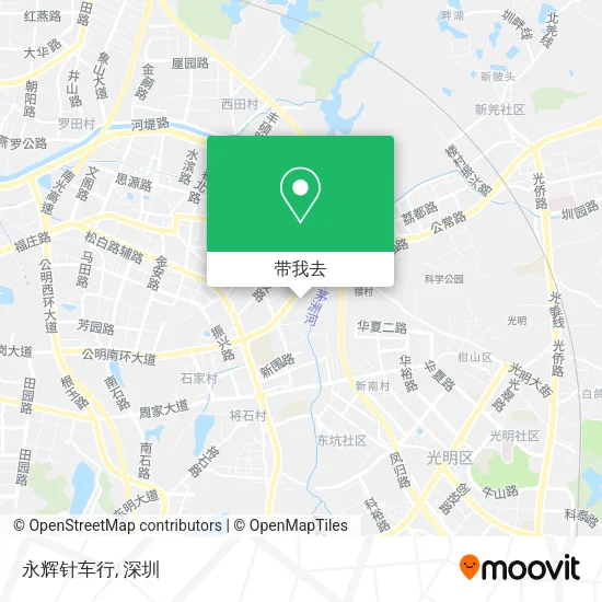 永辉针车行地图