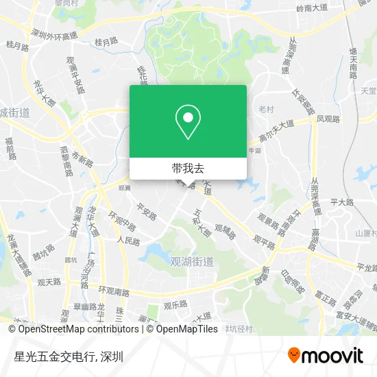 星光五金交电行地图